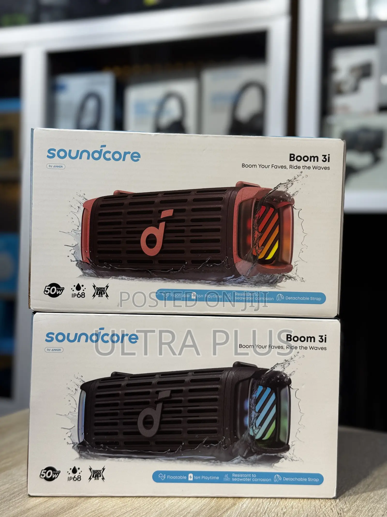 Anker Soundcore Boom 3i By Anker, Compact Outdoor Speaker, Ip68