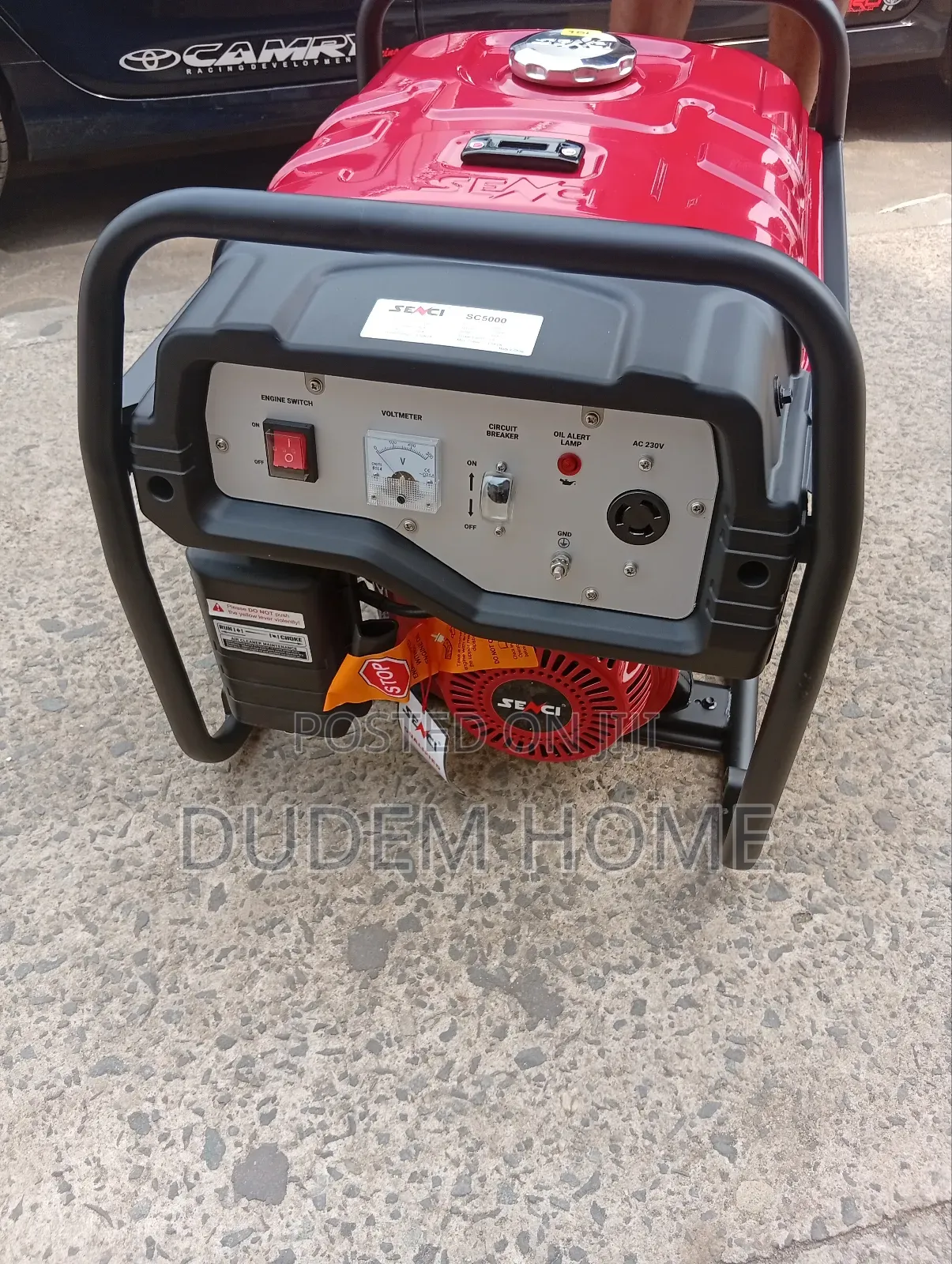 Senci Gasoline Generator Sc5000 3.5kva