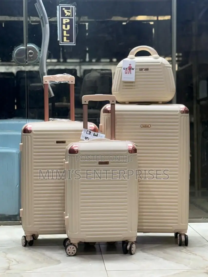 Luxury Rubber Luggage Set of 4