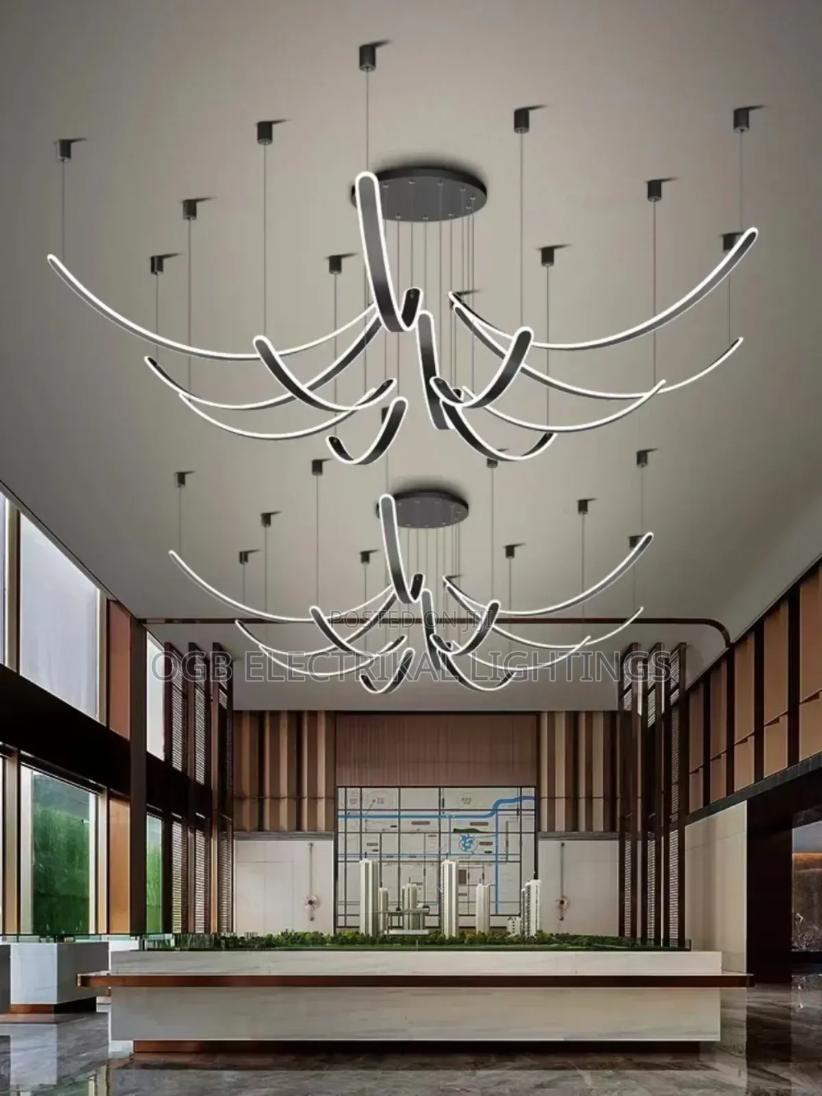 Modern Led Pendant Light Chandelier