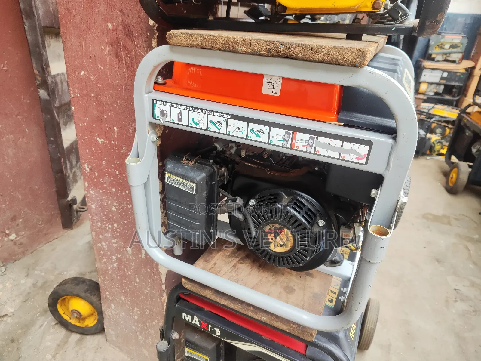 Used 3.5kva Kemage Generator