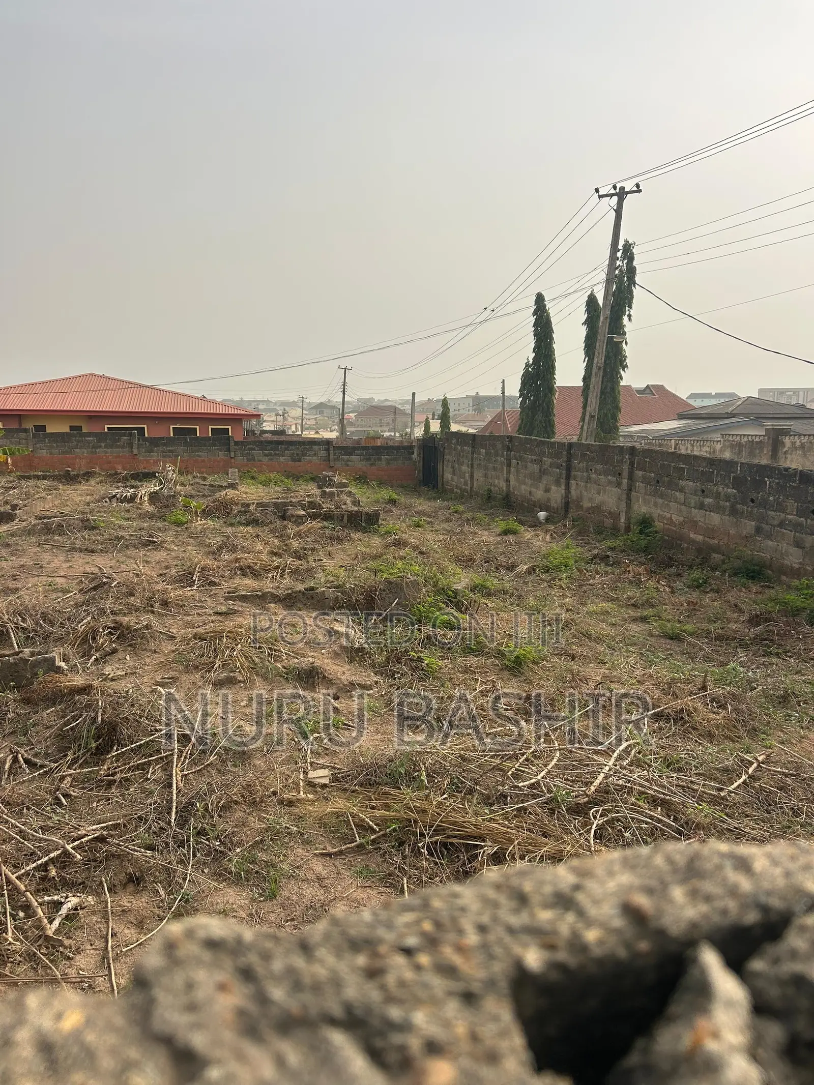 Well Fenced and Gated Residential Plot of Land at Orange Gate
