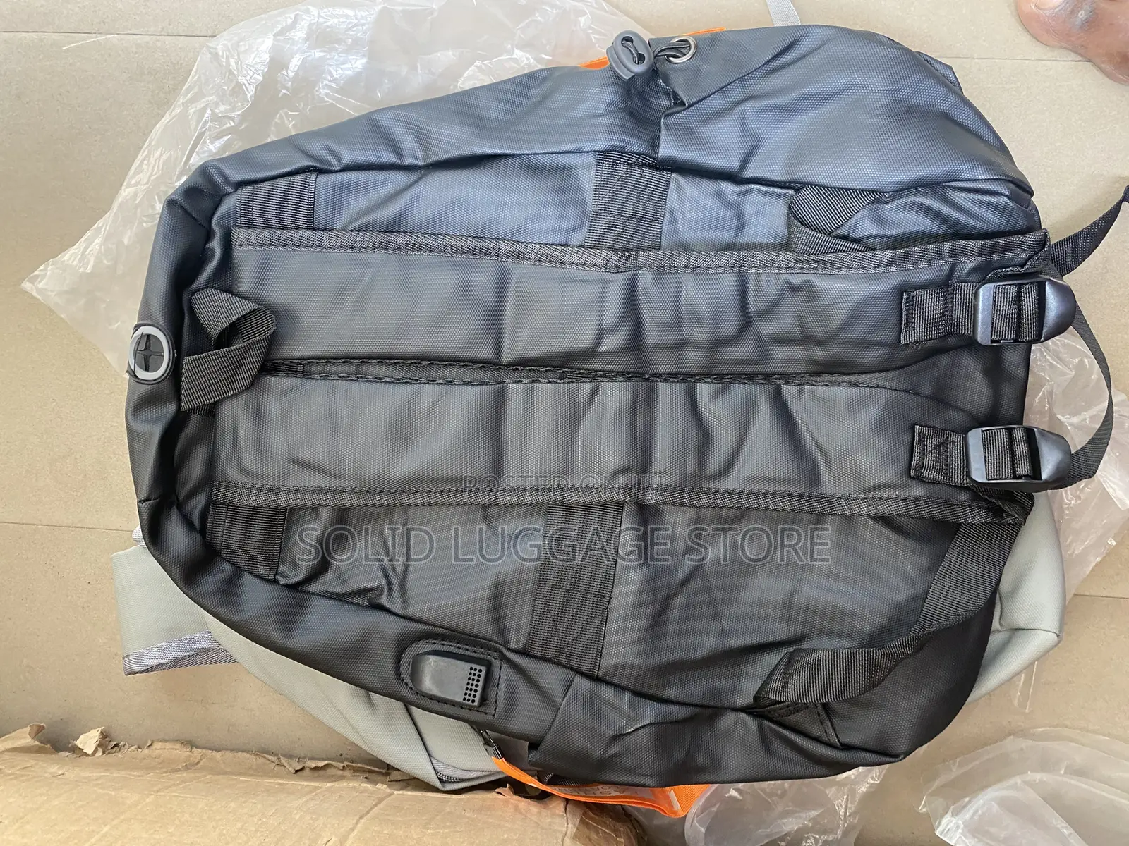 Conference Leather Laptop Backpack