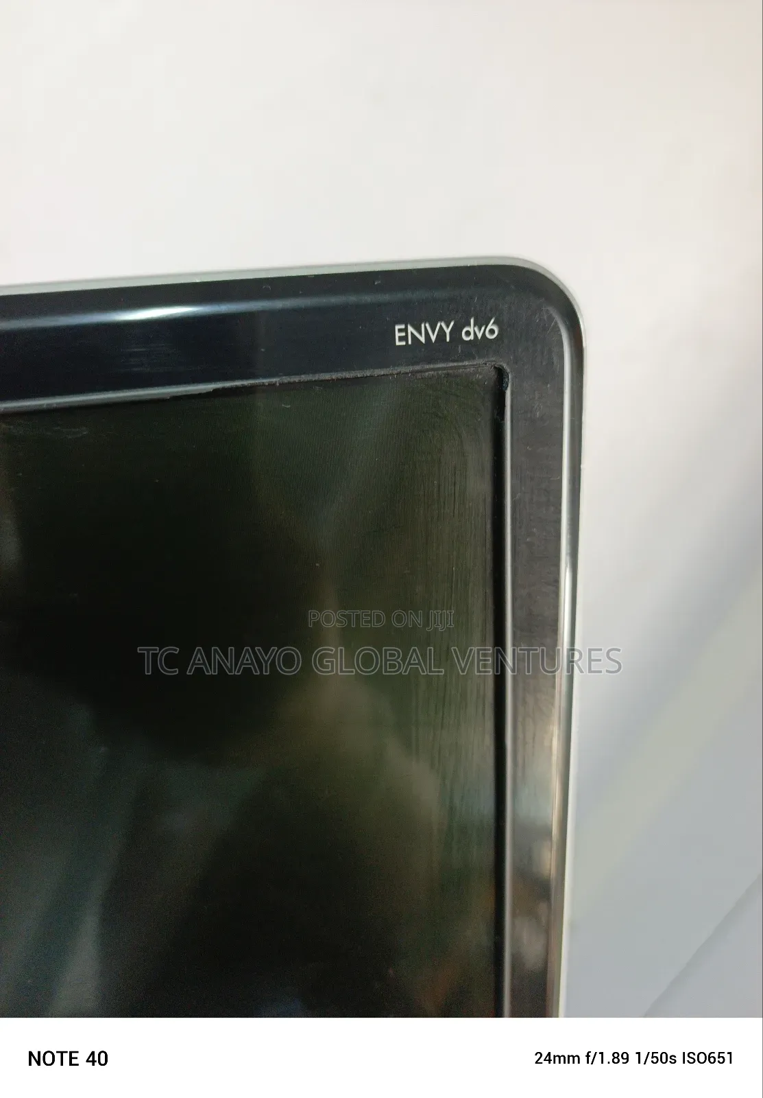 Laptop HP Envy Dv6 8GB Intel Core i7 HDD 500GB