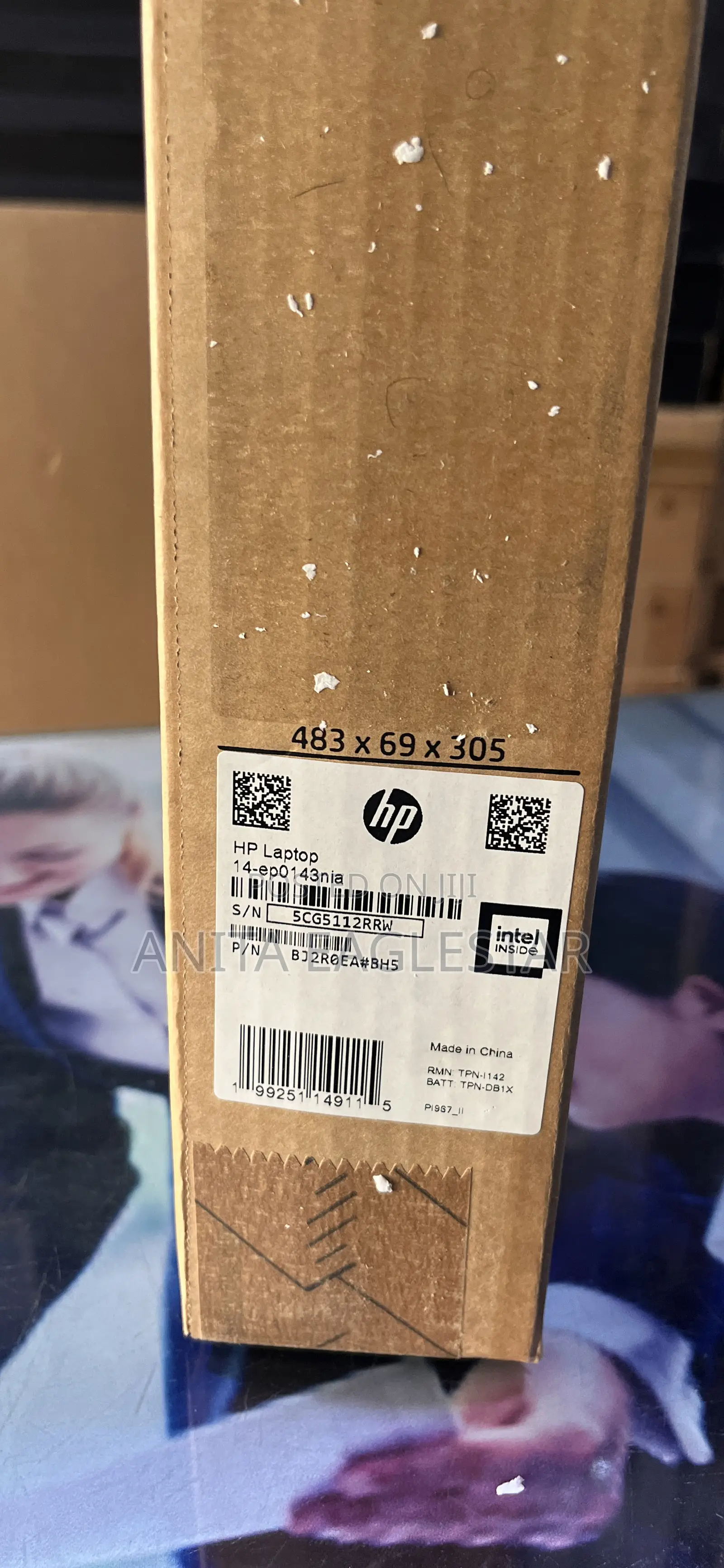 New Laptop HP 14S 4GB Intel Core i3 SSD 512GB