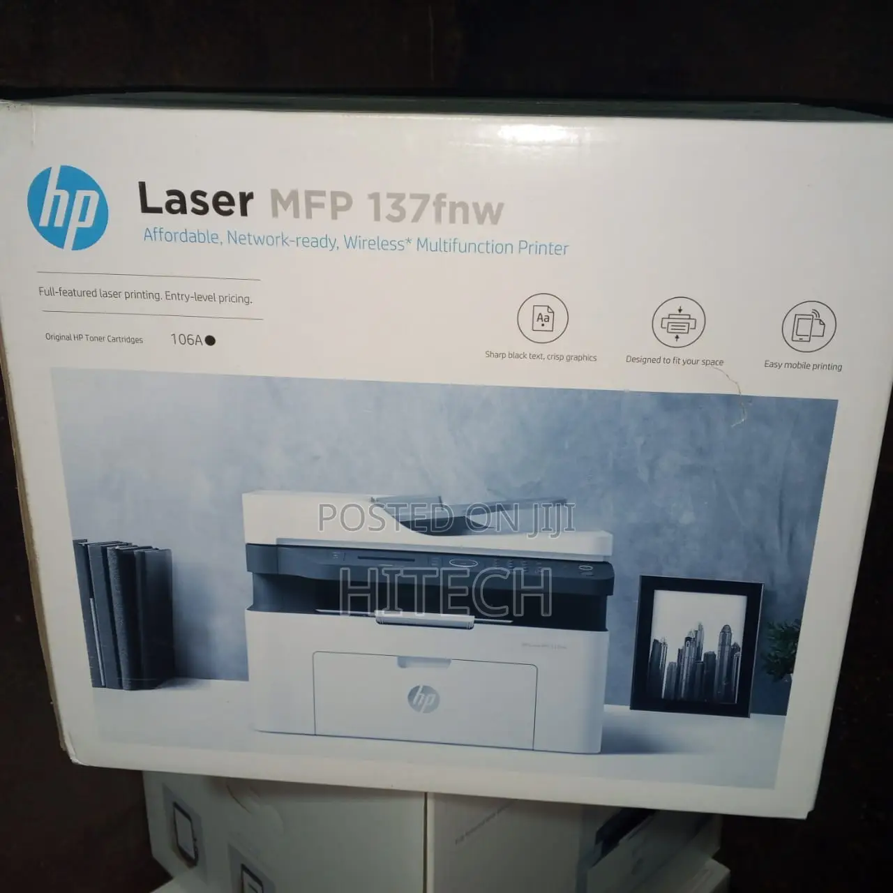 Hp 137fnw Monochrome Multifunction Laserjet