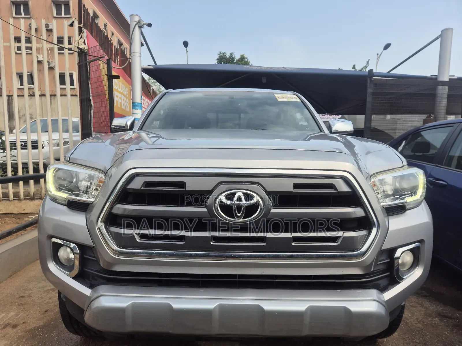Toyota Tacoma 4dr Double Cab 2016 Silver