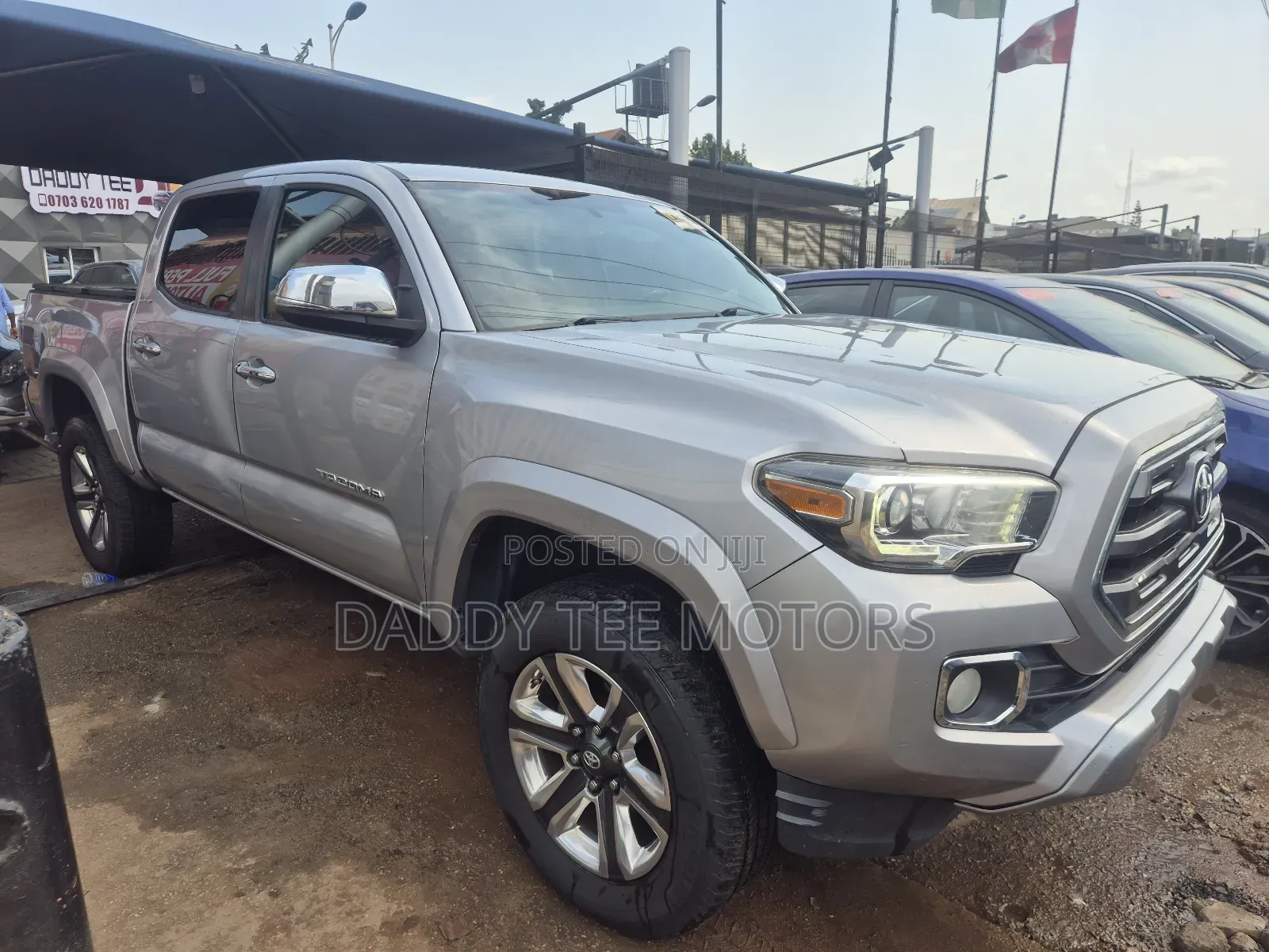 Toyota Tacoma 4dr Double Cab 2016 Silver