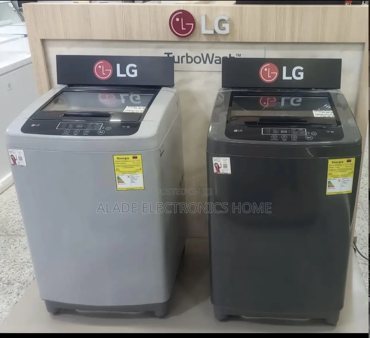 Lg 9kg” Automatic Top Loader Inverter Washing Machine. 10yrs Waranty