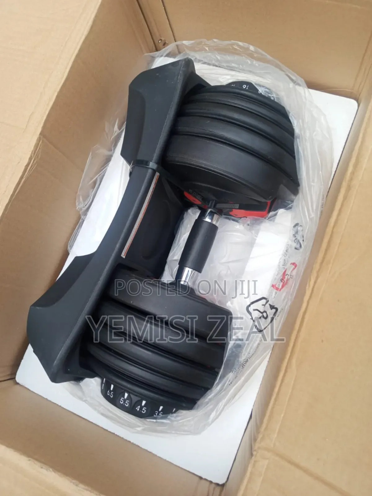 22kg Adjustable American Fitness Dumbbell