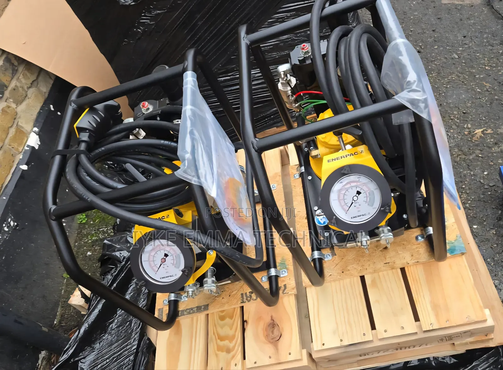 Air Driven Hydraulic Torque Wrench Pump Enerpac