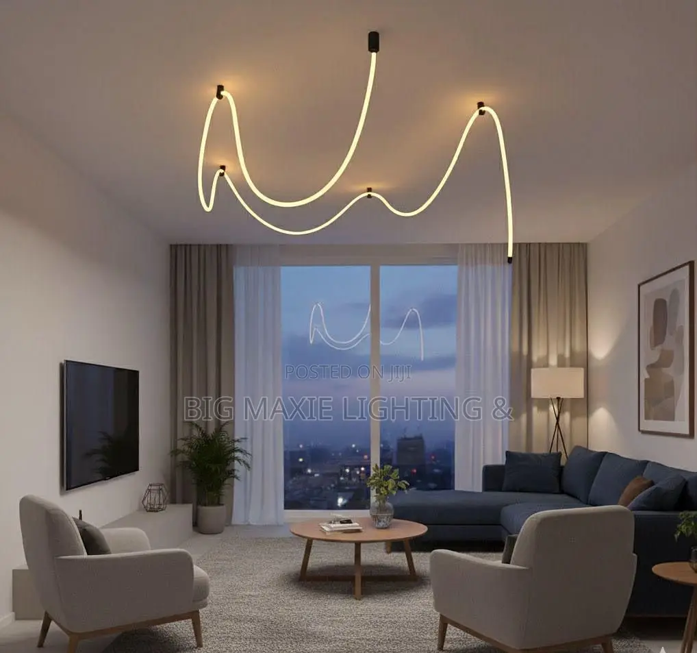Modern Braided Hose Led Chandelier