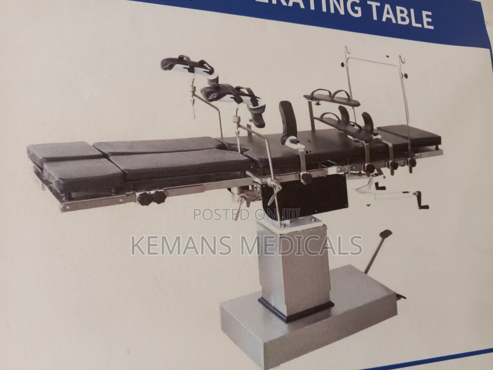 Double Padded Hospital Operating Table