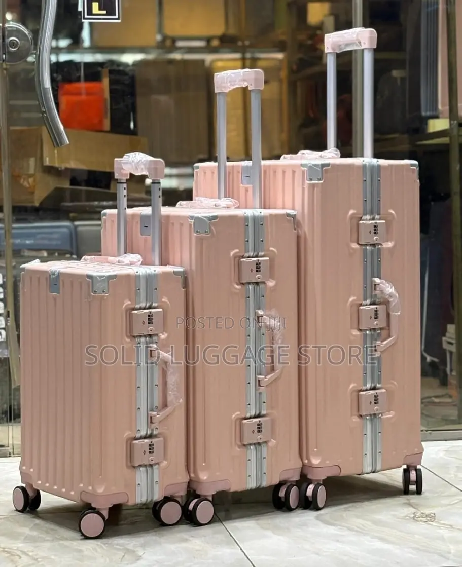 Set of 3 Aluminum Luggage Boxes