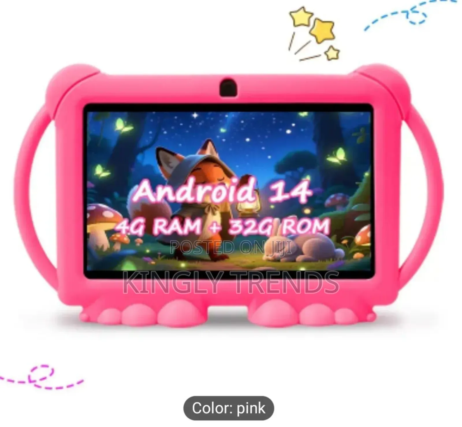 New Tablet 32 GB Pink