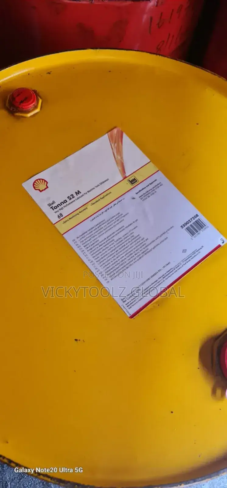 Shell Tonna S2 M Iso Vg 68 Industrial Lubricant (209liters,)