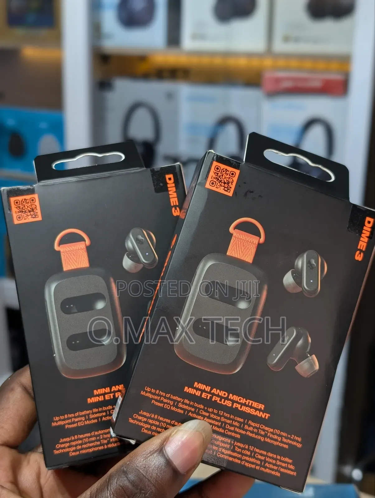 Skullcandy Dime 3 Wireless Earbuds, Bluetooth Headphones