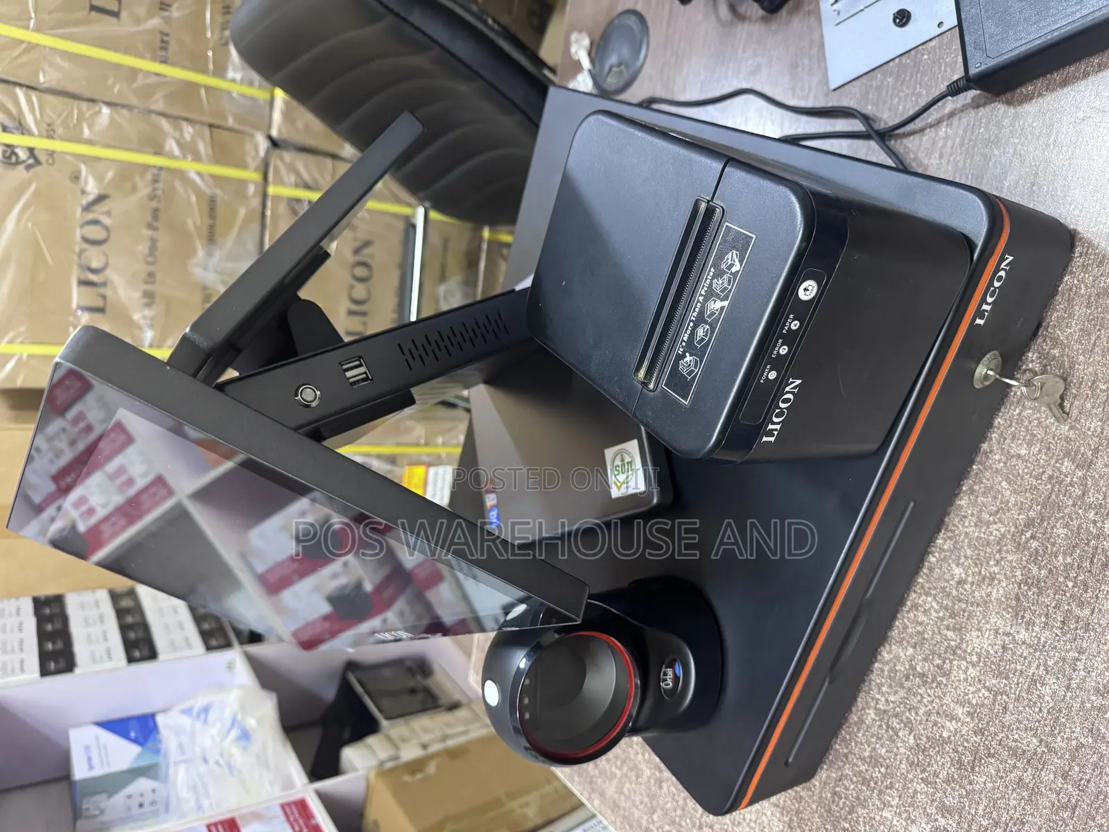 Licon Double Screen Complete Set Pos Machine
