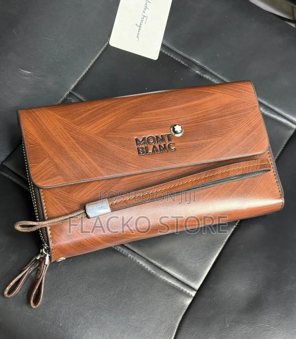 Original Mont Blanc Leather Purse For Men