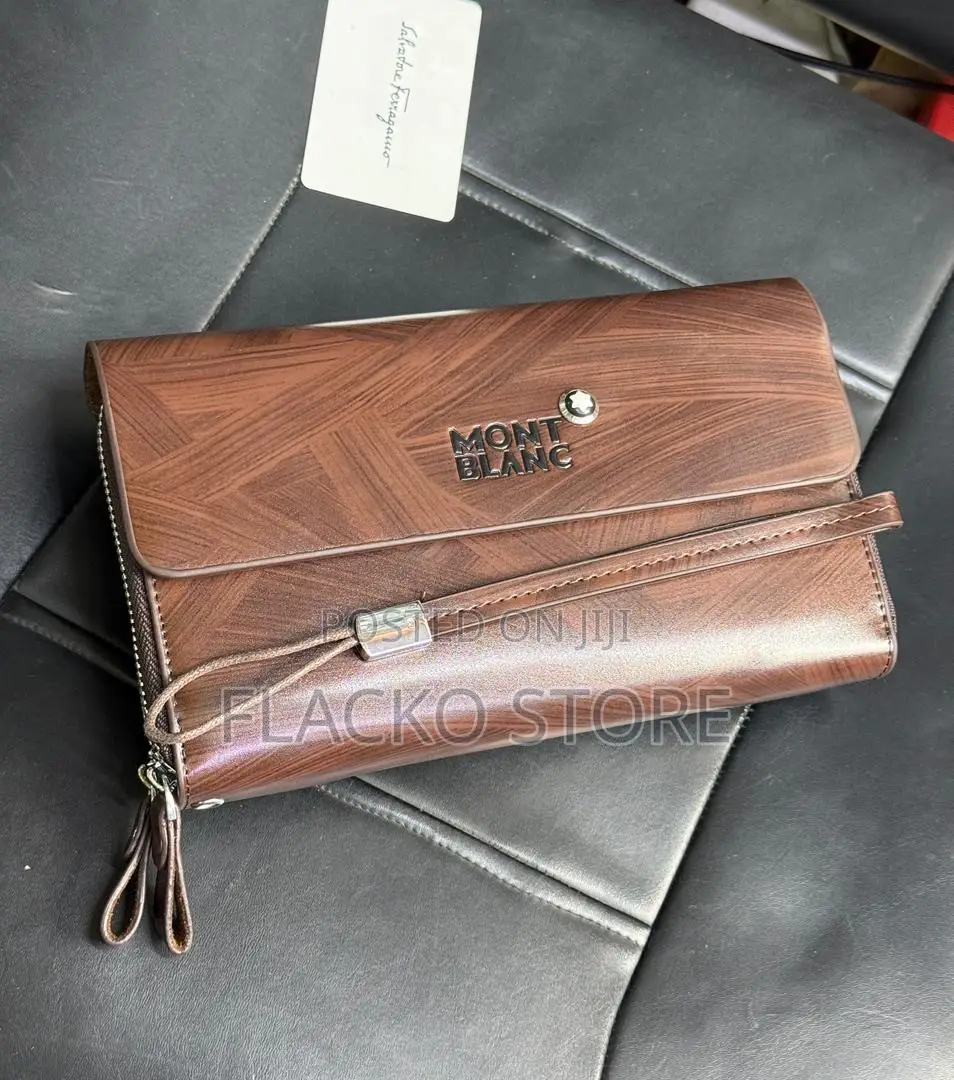 Original Mont Blanc Leather Purse For Men