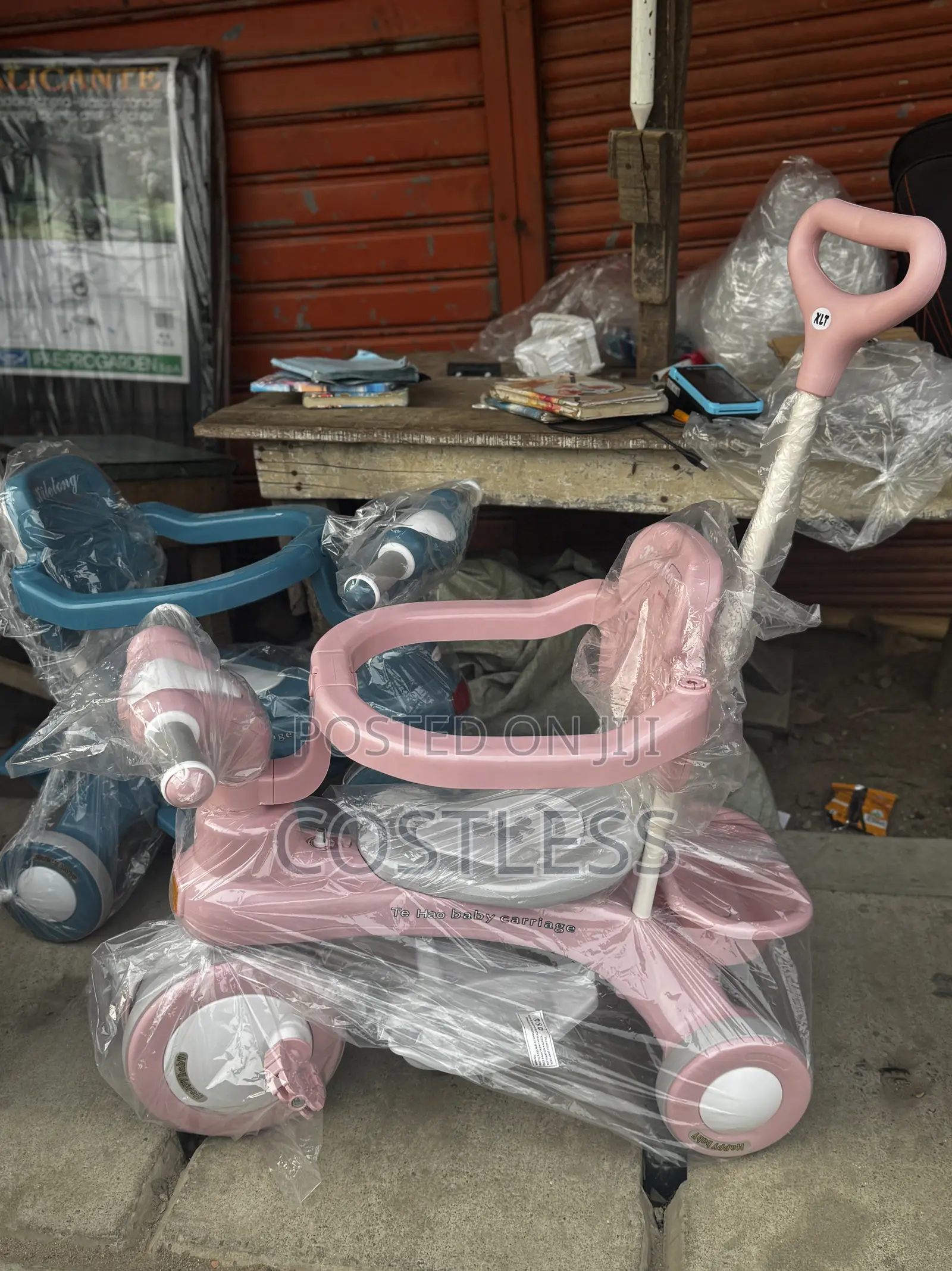 Children's 3-in-1 Tricycle Push Bike Stroller