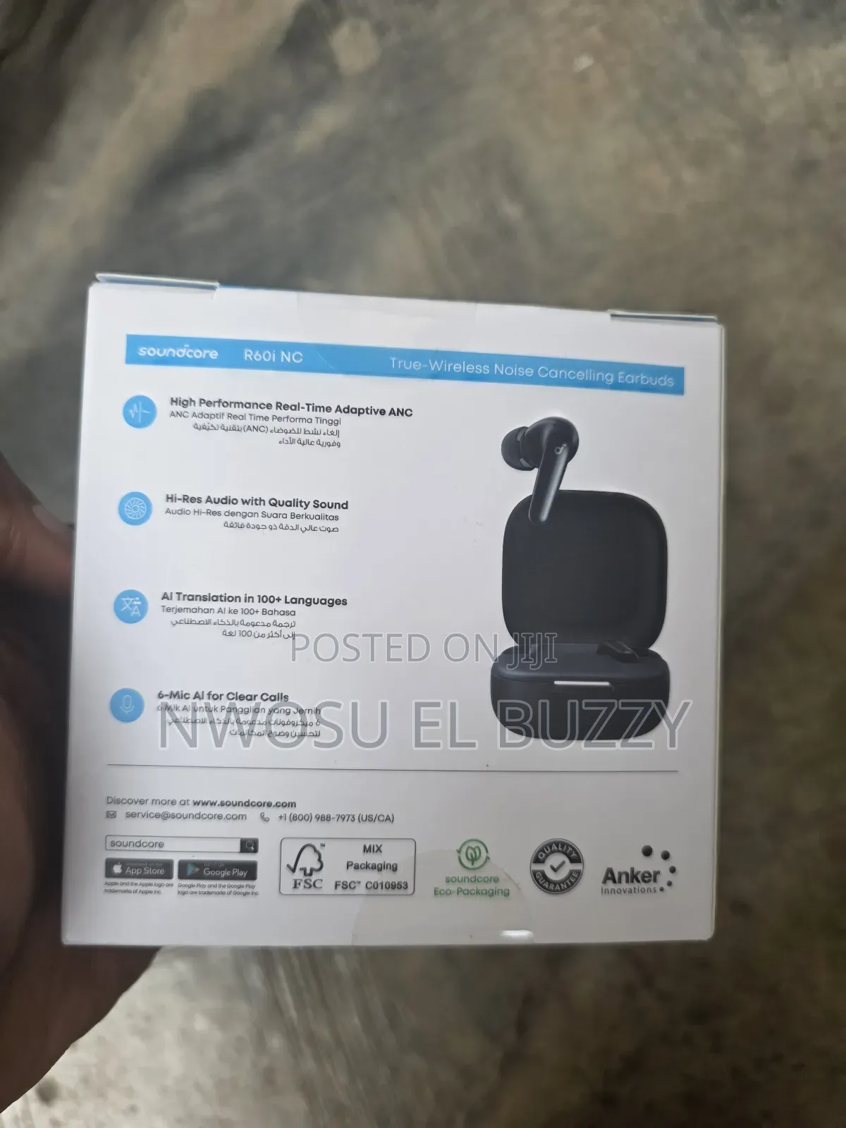 Anker Soundcore R60i Nc True Wireless Earbuds