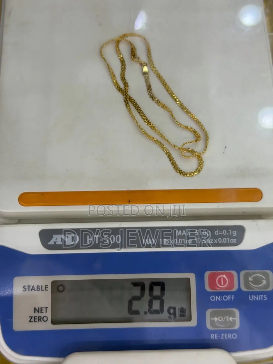 18 Karat Gold Necklace.