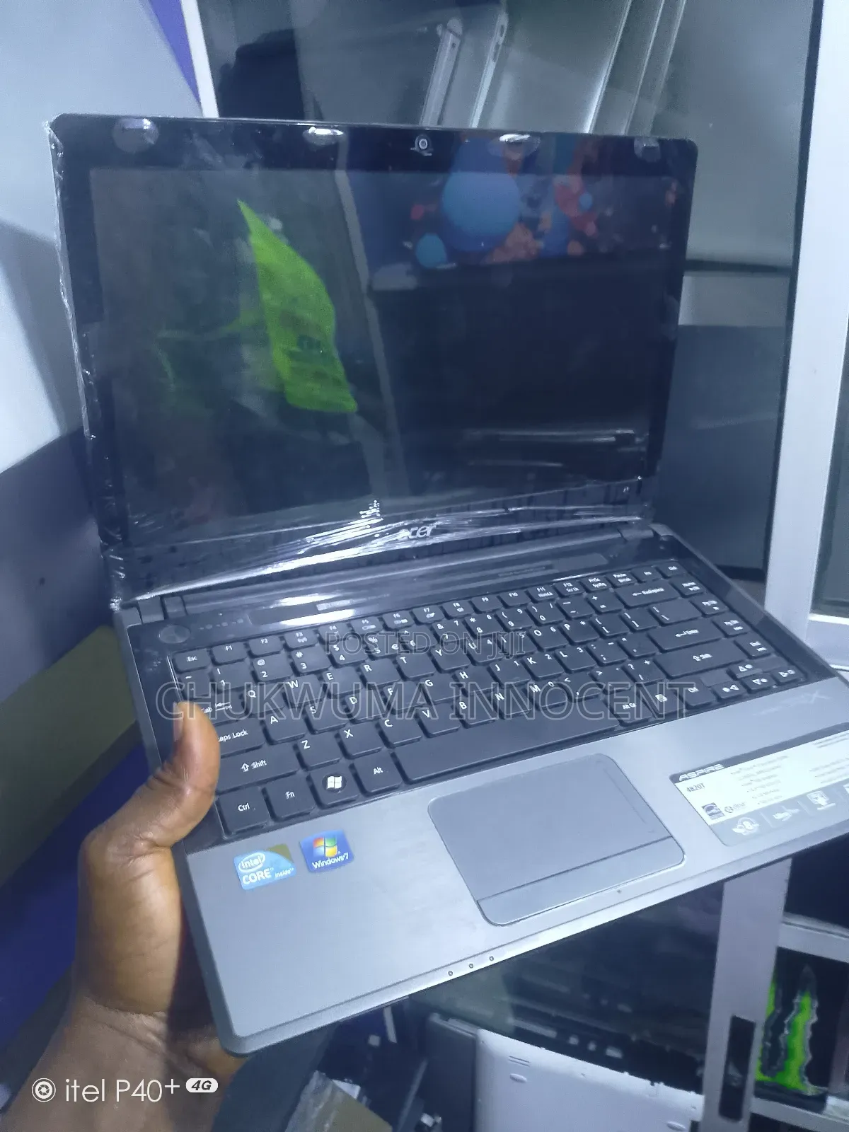 Laptop Acer Aspire 4820T 4GB Intel Core i5 HDD 320GB