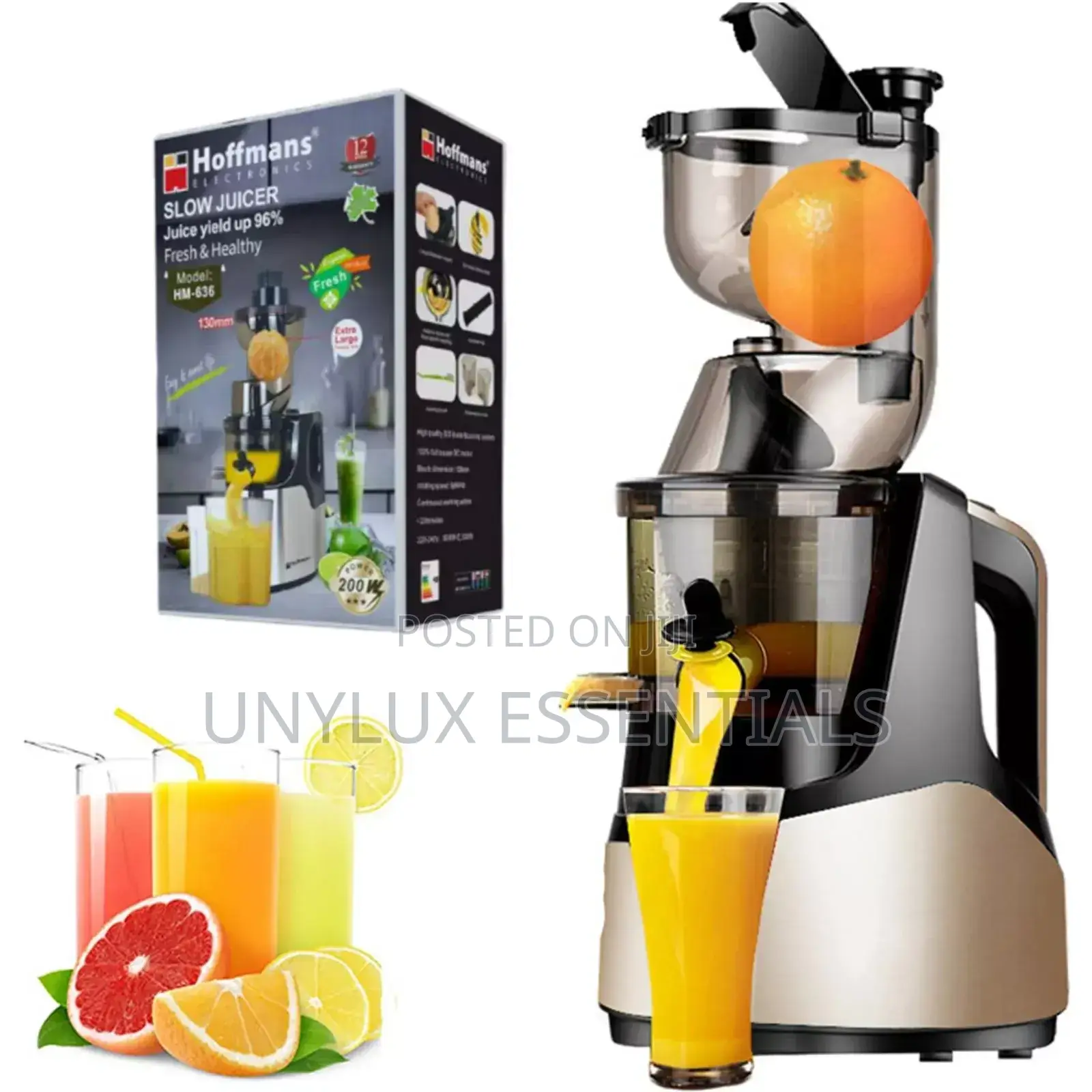 Hoffmans Hm-635 Slow Juicer