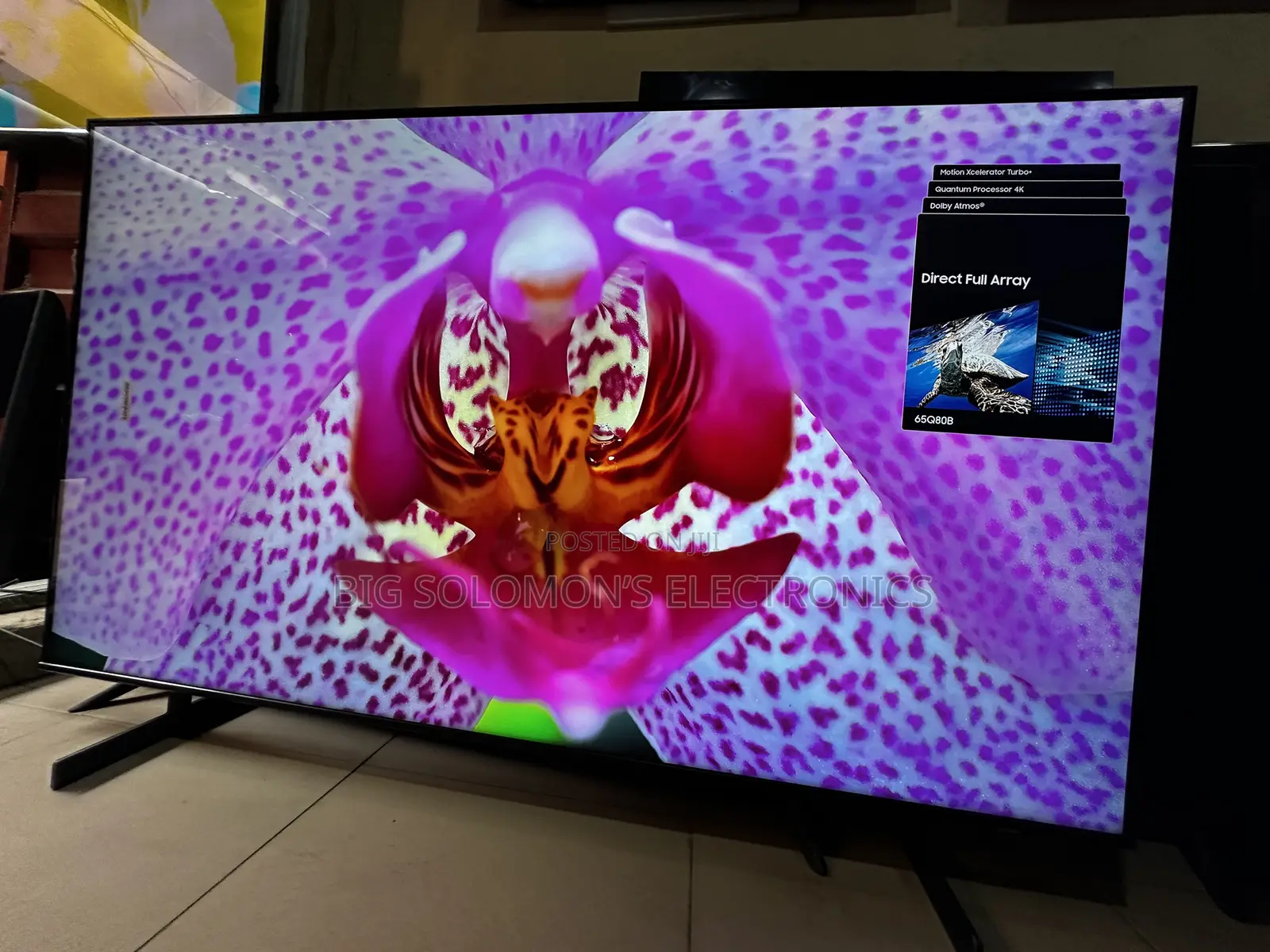 Samsung 55" Q80b Qled Smart Tv From the 2022
