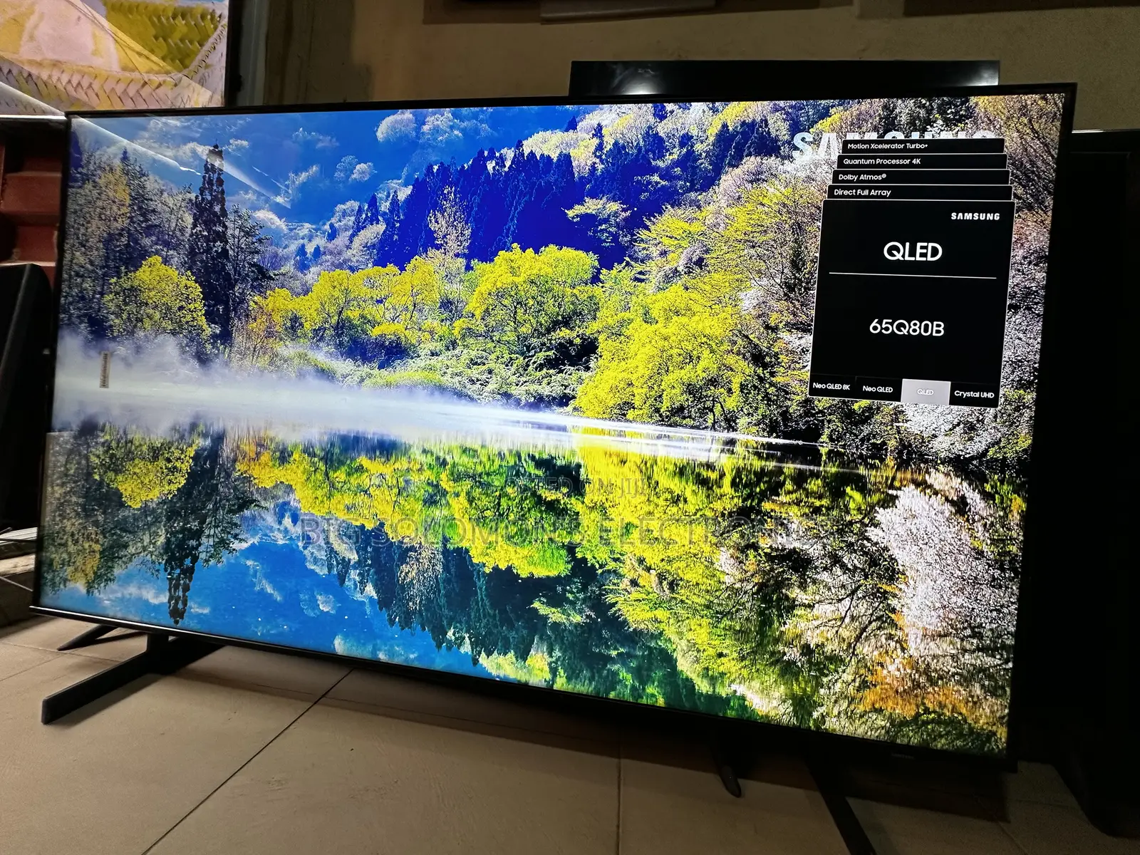 Samsung 55" Q80b Qled Smart Tv From the 2022