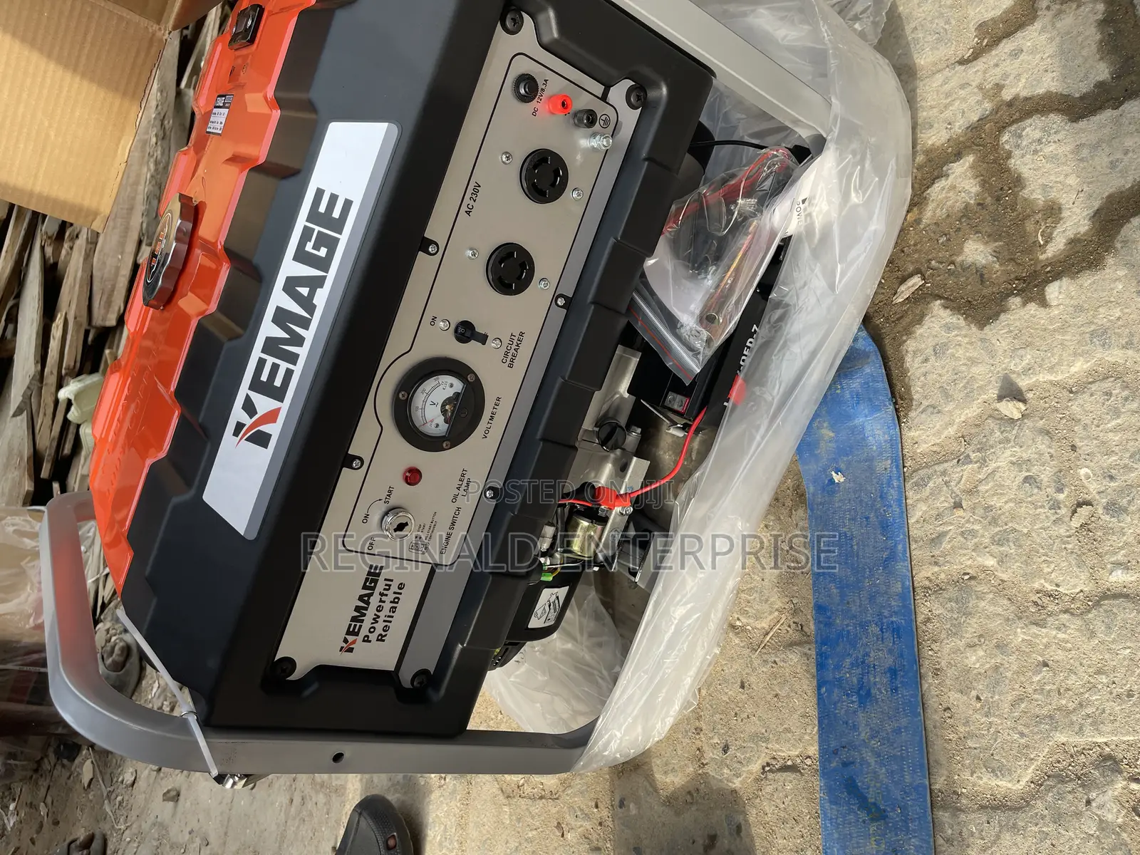 5kva Kemage Petrol Generator With Remote Control