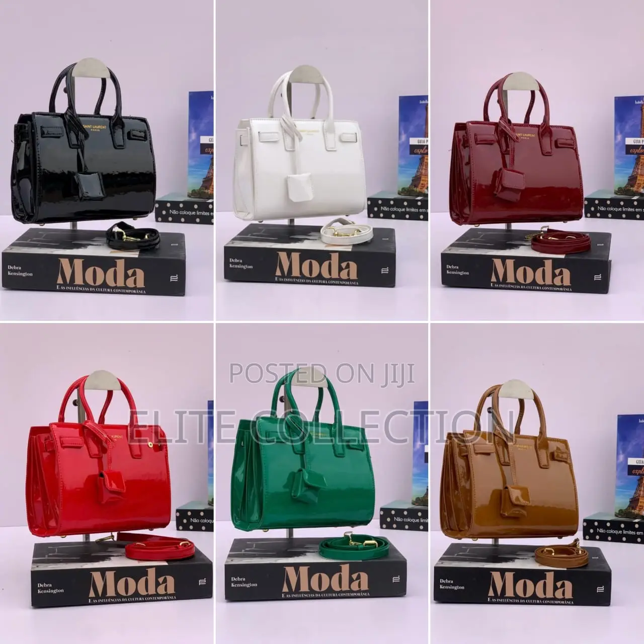 Saint Laurent Patent Bag*Small Size) Available in 6 Colours*