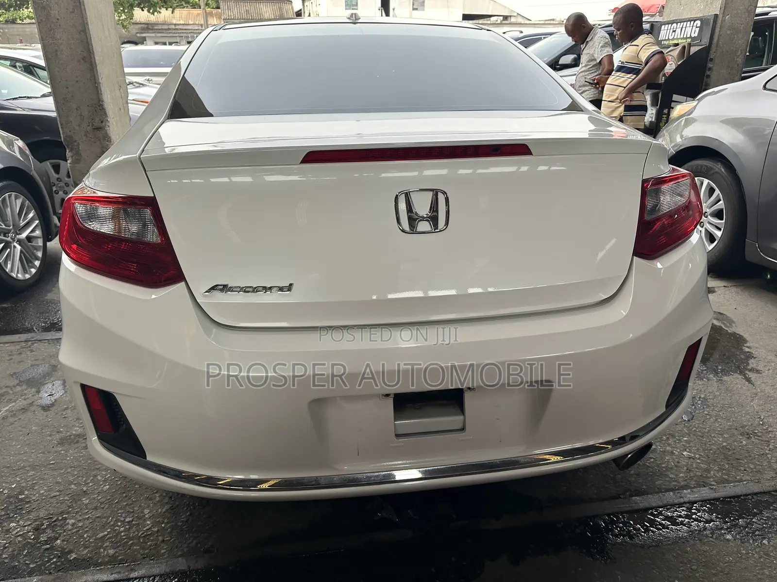 Honda Accord EX-L 2dr Coupe FWD (2.4L 4cyl 2A) 2013 White