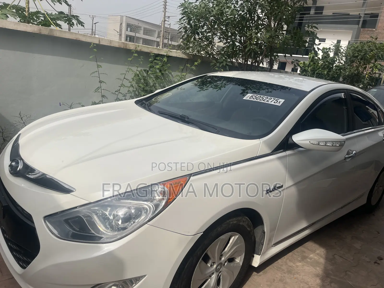 Hyundai Sonata Hybrid 2015 White