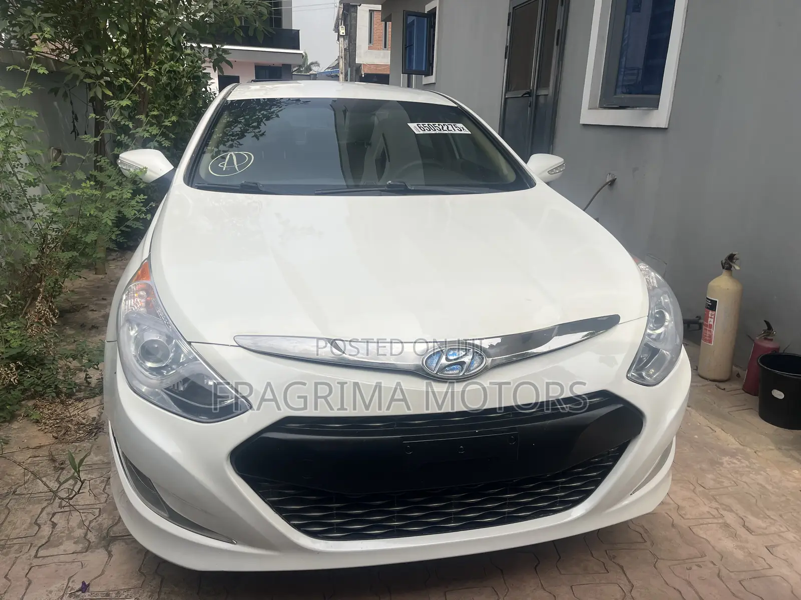 Hyundai Sonata Hybrid 2015 White