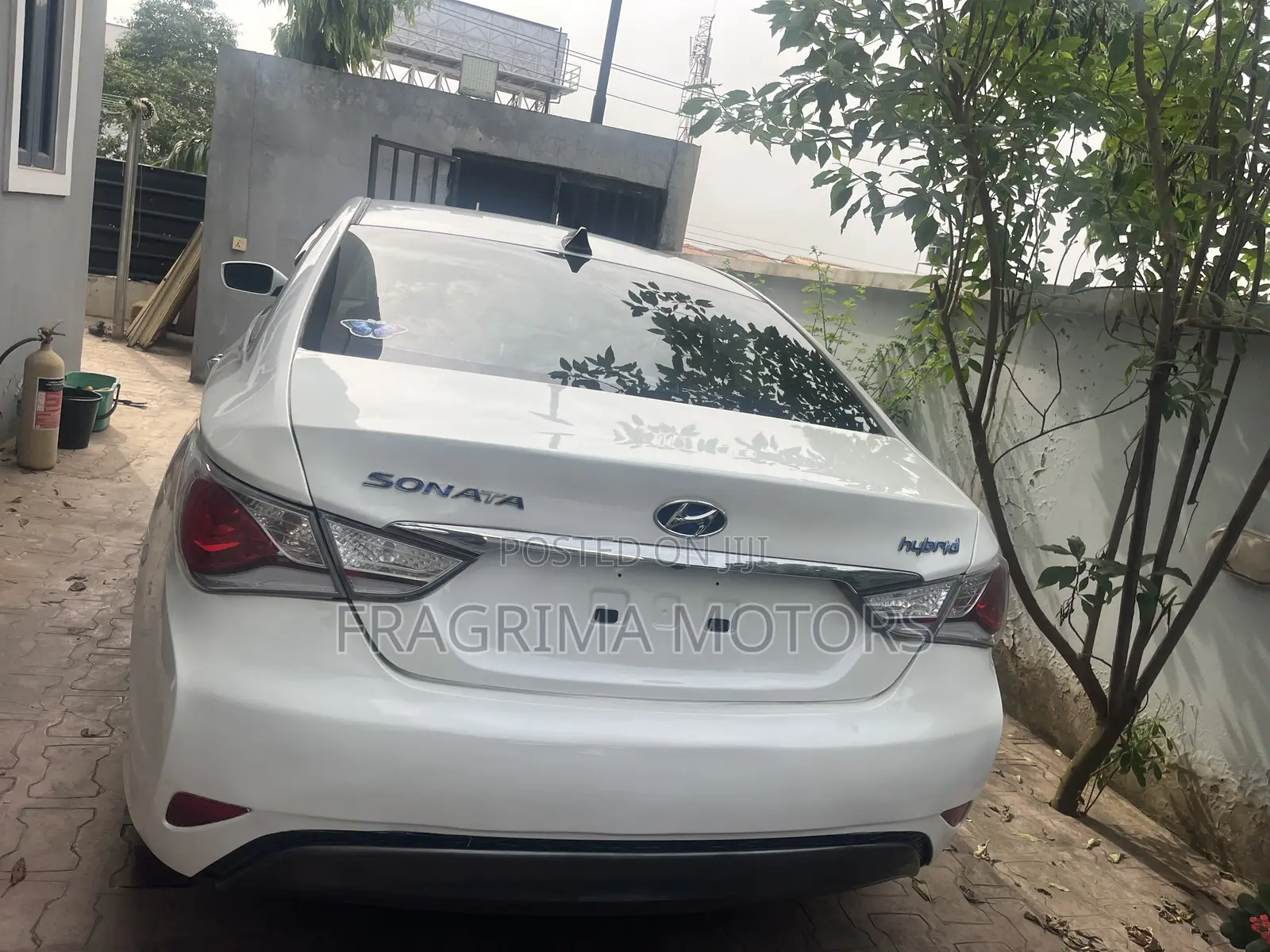 Hyundai Sonata Hybrid 2015 White