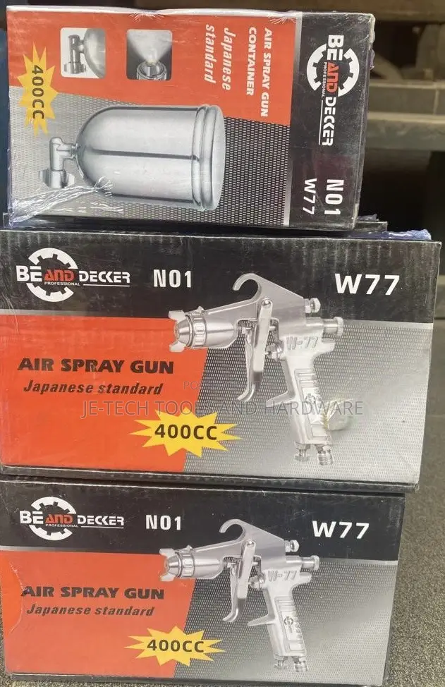 Be And Decker" W77 Air Spray Guns