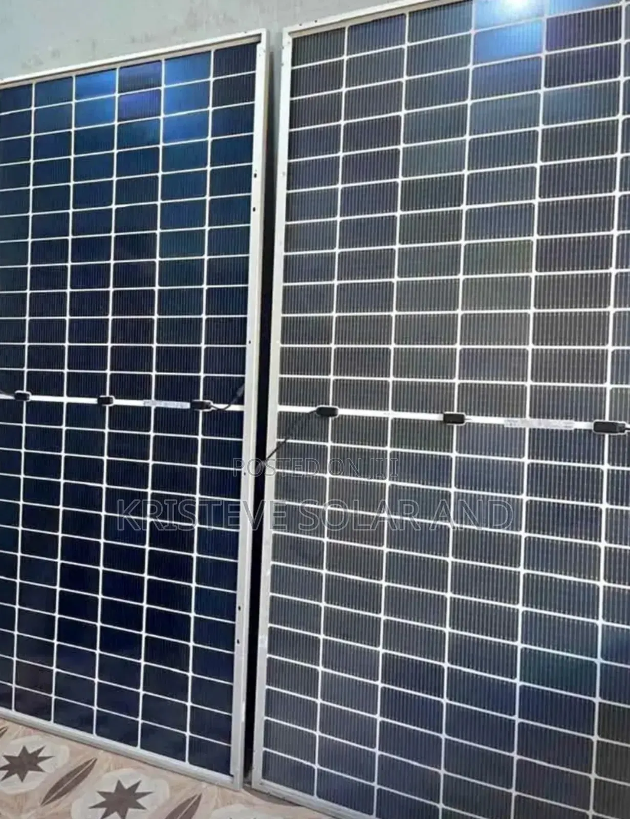 650w Bifacial Solar Panel | High Efficiency Double Glass Module