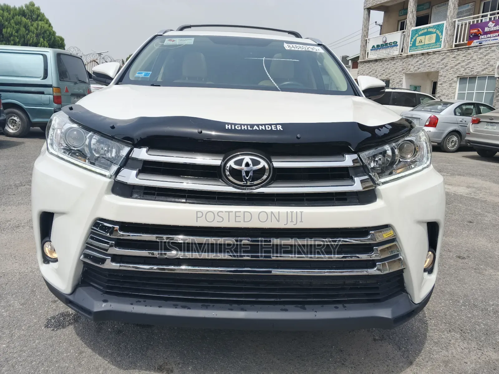 Toyota Highlander Limited V6 4x4 (3.5L 6cyl 6A) 2016 White