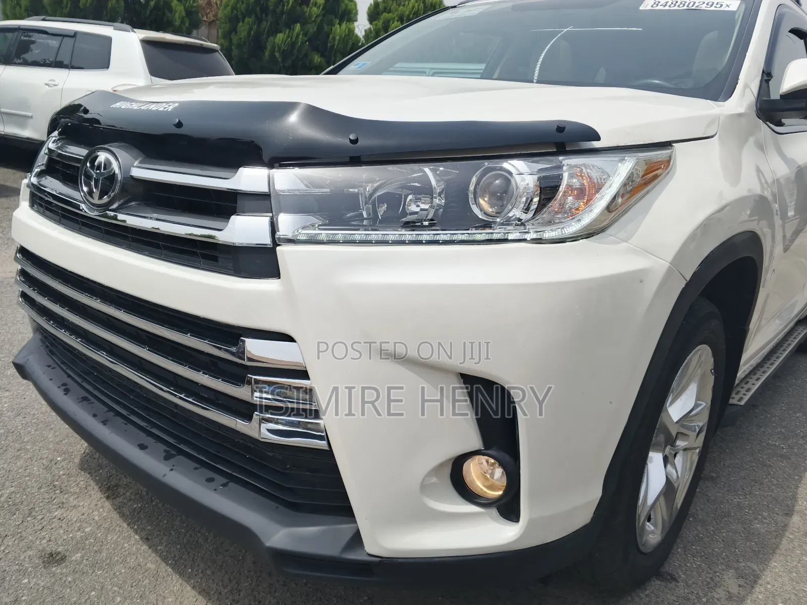 Toyota Highlander Limited V6 4x4 (3.5L 6cyl 6A) 2016 White