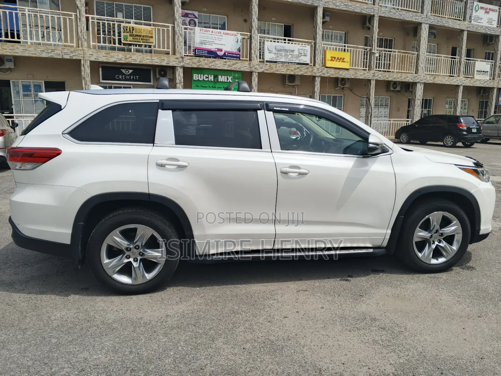 Toyota Highlander Limited V6 4x4 (3.5L 6cyl 6A) 2016 White