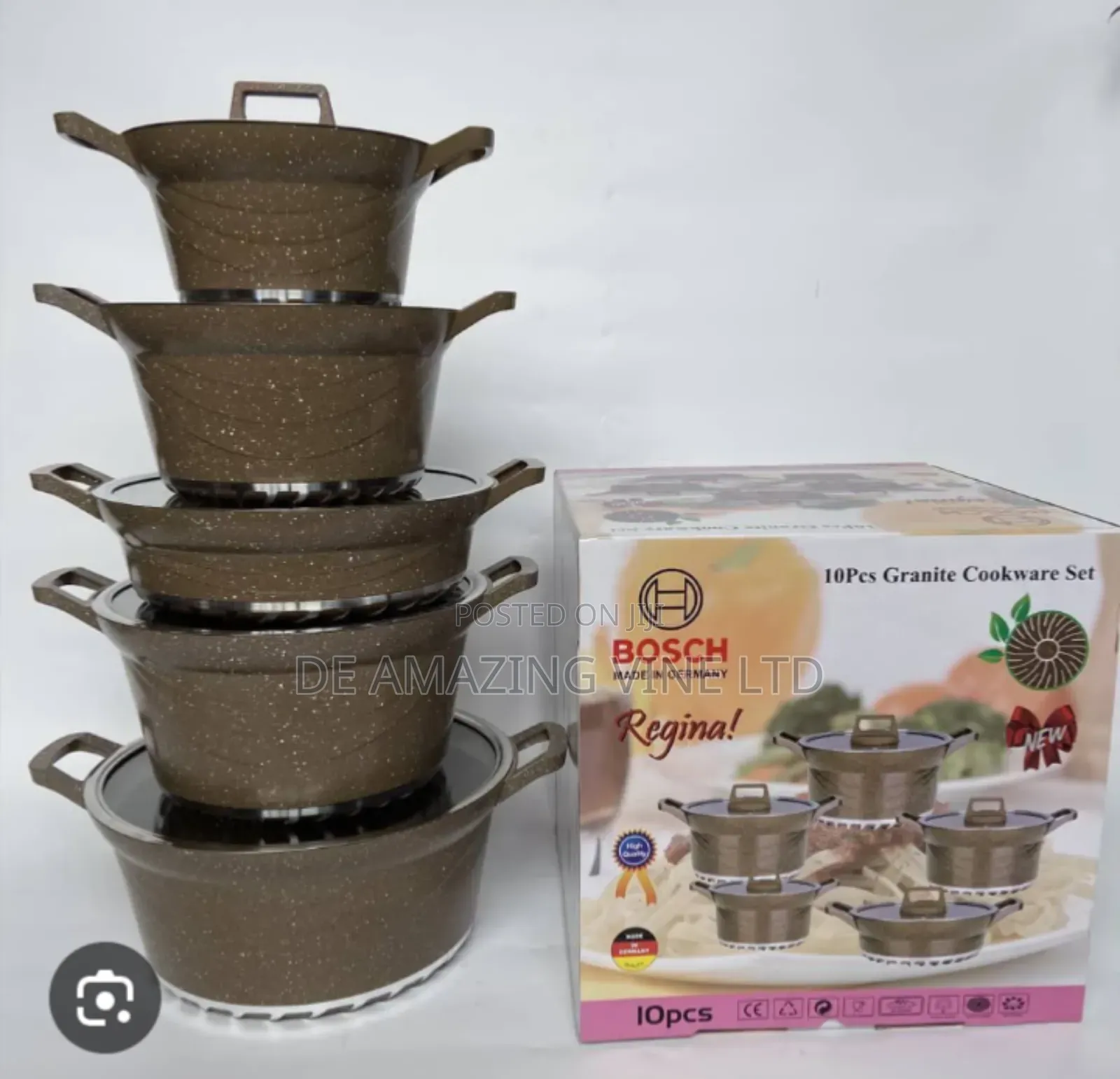Granite Pot 5set