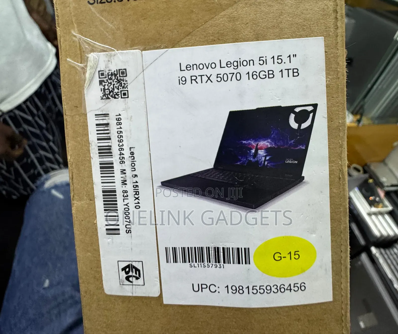 New Laptop Lenovo Legion 5 16GB Intel Core i9 SSD 1T