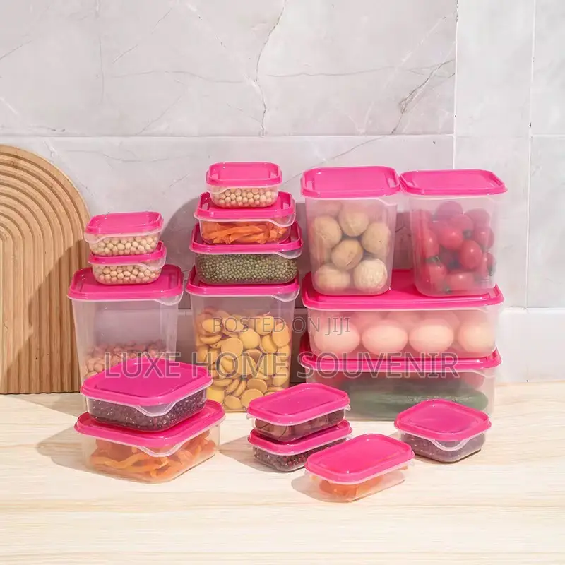 17pcs Food Storage Container/Plastic