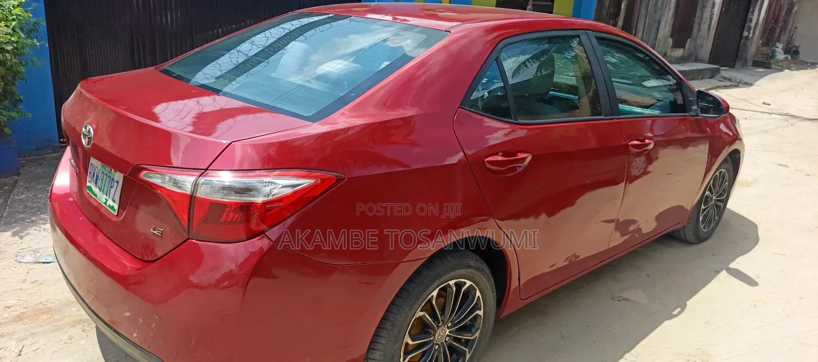Toyota Corolla 2015 Red