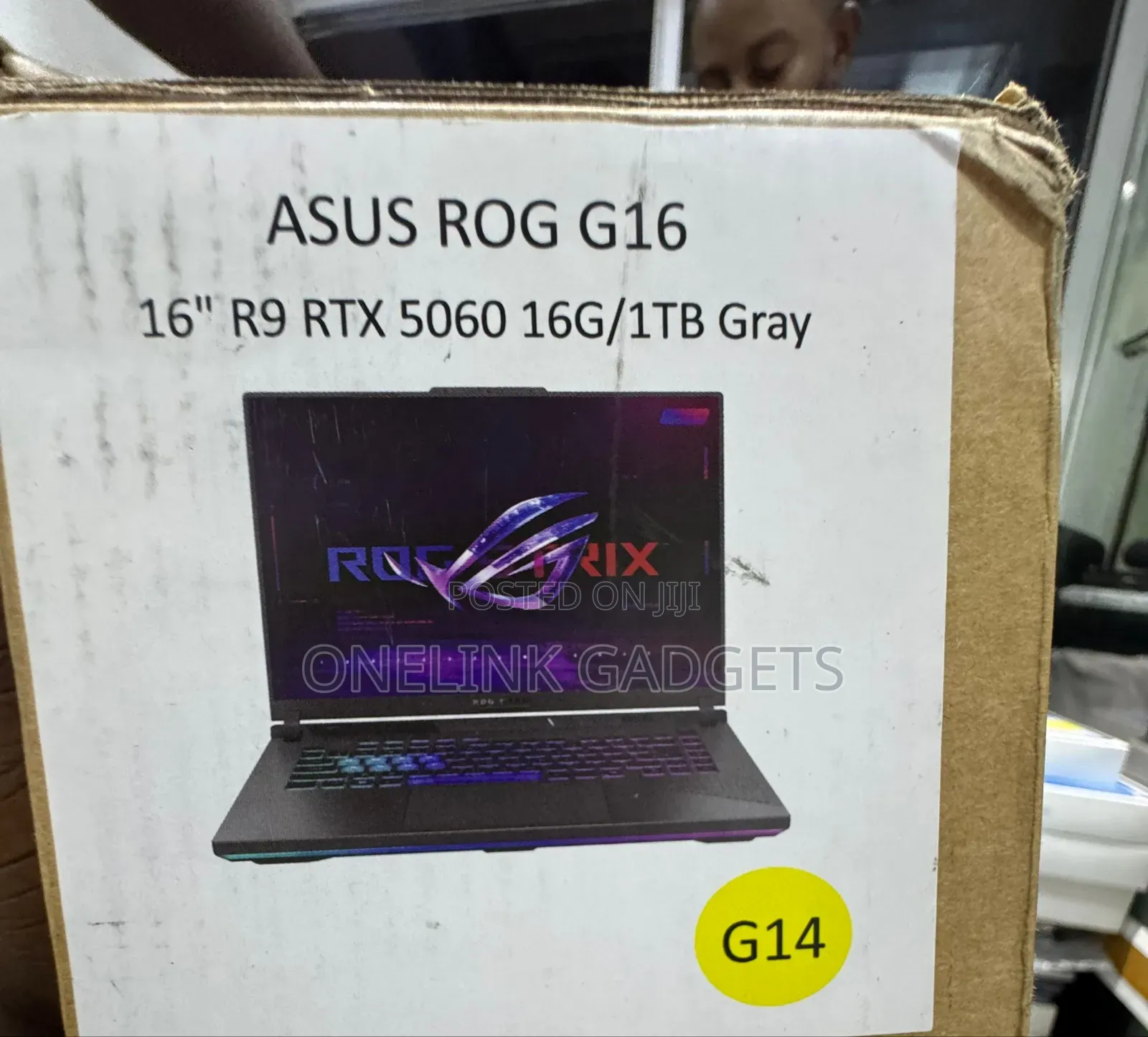 New Laptop Asus ROG Zephyrus G16 16GB AMD Ryzen 9 SSD 1T