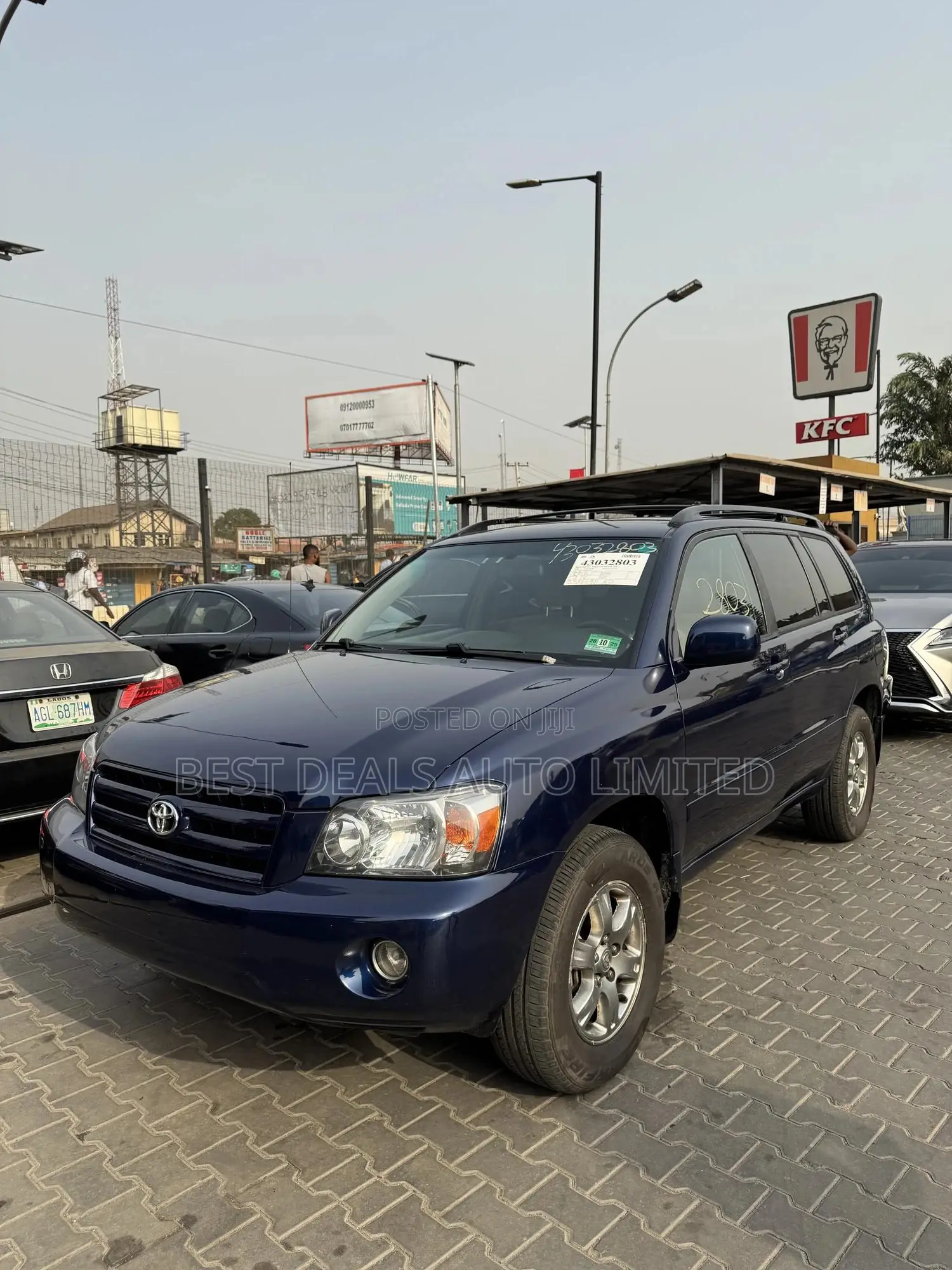 Toyota Highlander V6 4x4 2006 Blue