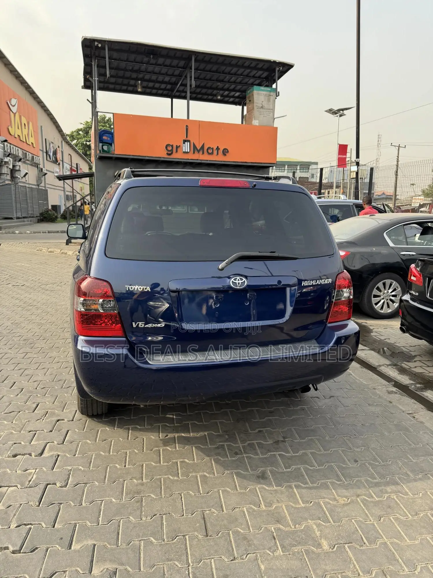 Toyota Highlander V6 4x4 2006 Blue