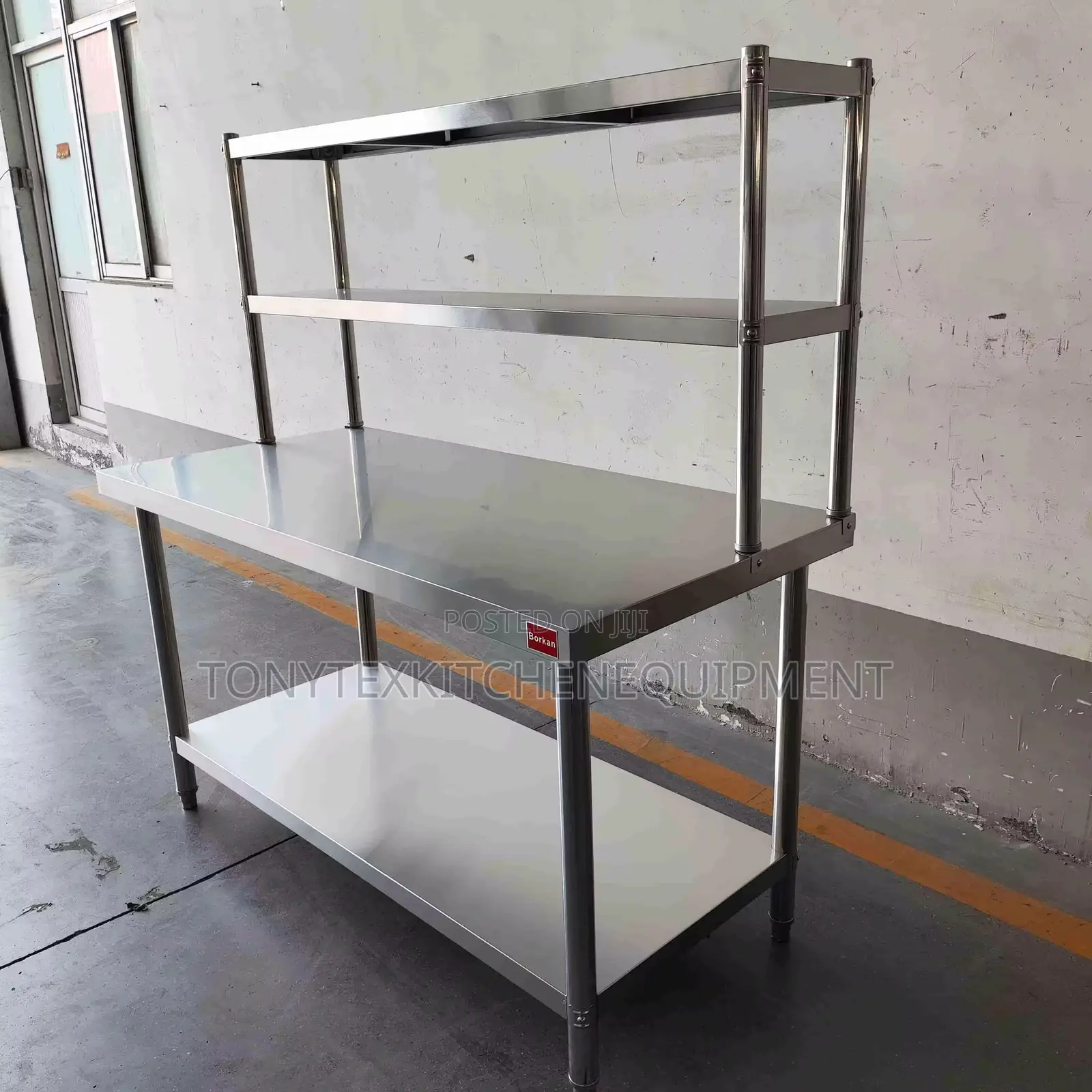 Upper Shelf Table/Stainless Steel Table 4ft, 5ft,6ft